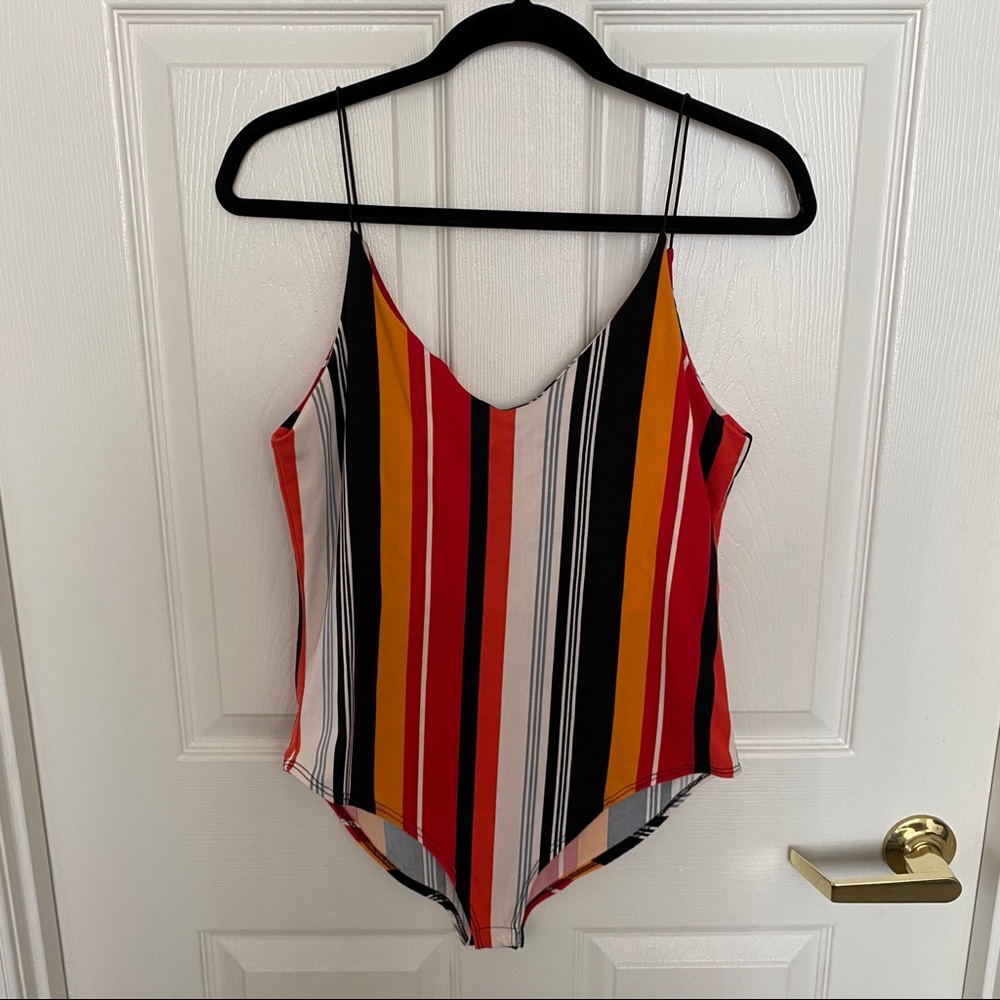 Stripped bodysuit